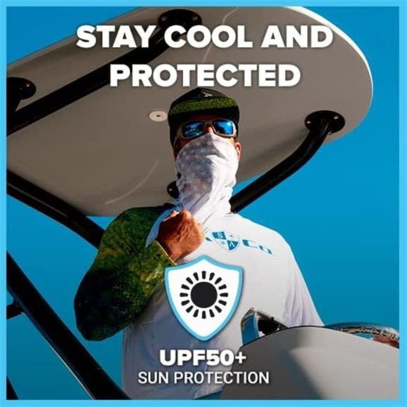 5-Pack UV Face Shield | UV 30+ Multipurpose Neck Gaiter Balaclava for Adults - Picture 2 of 6